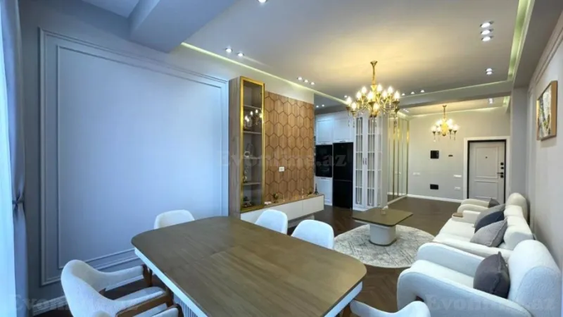 Satılır 3 otaqlı Mənzil Yeni tikili 96 m² Nəriman Nərimanov m. - şəkil 4