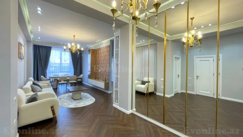 Satılır 3 otaqlı Mənzil Yeni tikili 96 m² Nəriman Nərimanov m. - şəkil 10