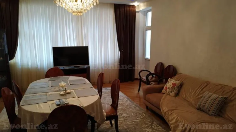 Kirayə verilir 3 otaqlı Mənzil Yeni tikili 105 m² Xətai m. - şəkil 2