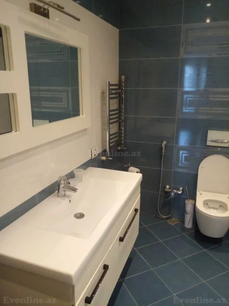 Kirayə verilir 4 otaqlı Mənzil Yeni tikili 230 m² Nizami m. - şəkil 9