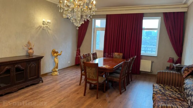 Kirayə verilir 3 otaqlı Mənzil Yeni tikili 155 m² Nizami m. - şəkil 13