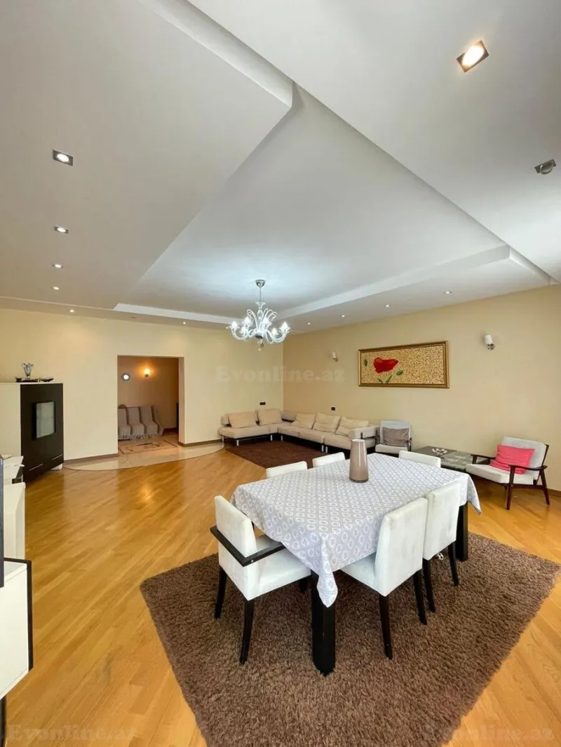 Kirayə verilir 3 otaqlı Mənzil Yeni tikili 180 m² Nəsimi r.