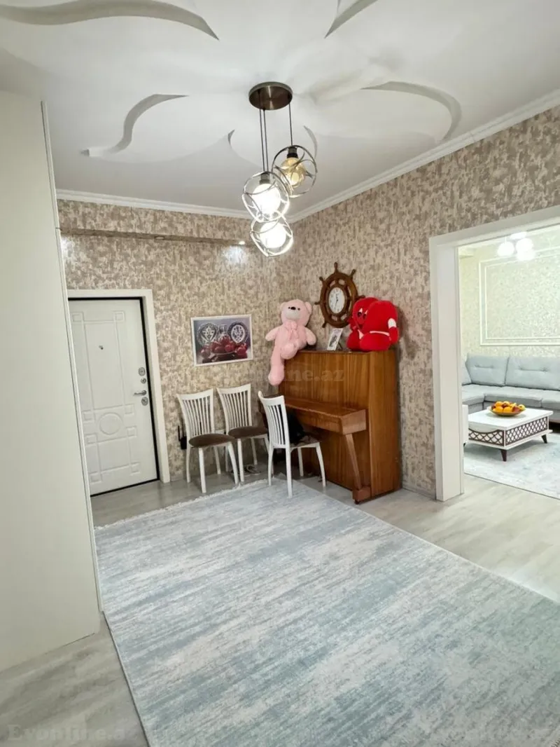 Satılır 4 otaqlı Mənzil Yeni tikili 109 m² Sabunçu r. - şəkil 3