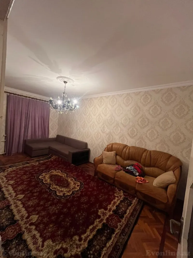 Kirayə verilir 2 otaqlı Mənzil Köhnə tikili 65 m² Həzi Aslanov m. - şəkil 4