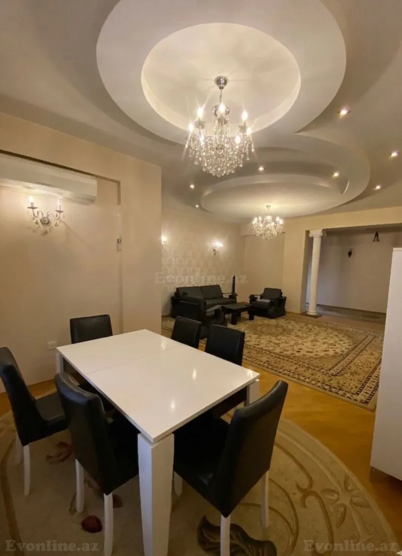 Kirayə verilir 4 otaqlı Mənzil Yeni tikili 210 m² 28 May m. - şəkil 2