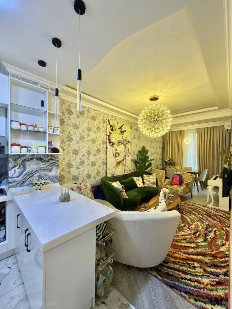 Satılır 2 otaqlı Mənzil Yeni tikili 60 m² Nəriman Nərimanov m.