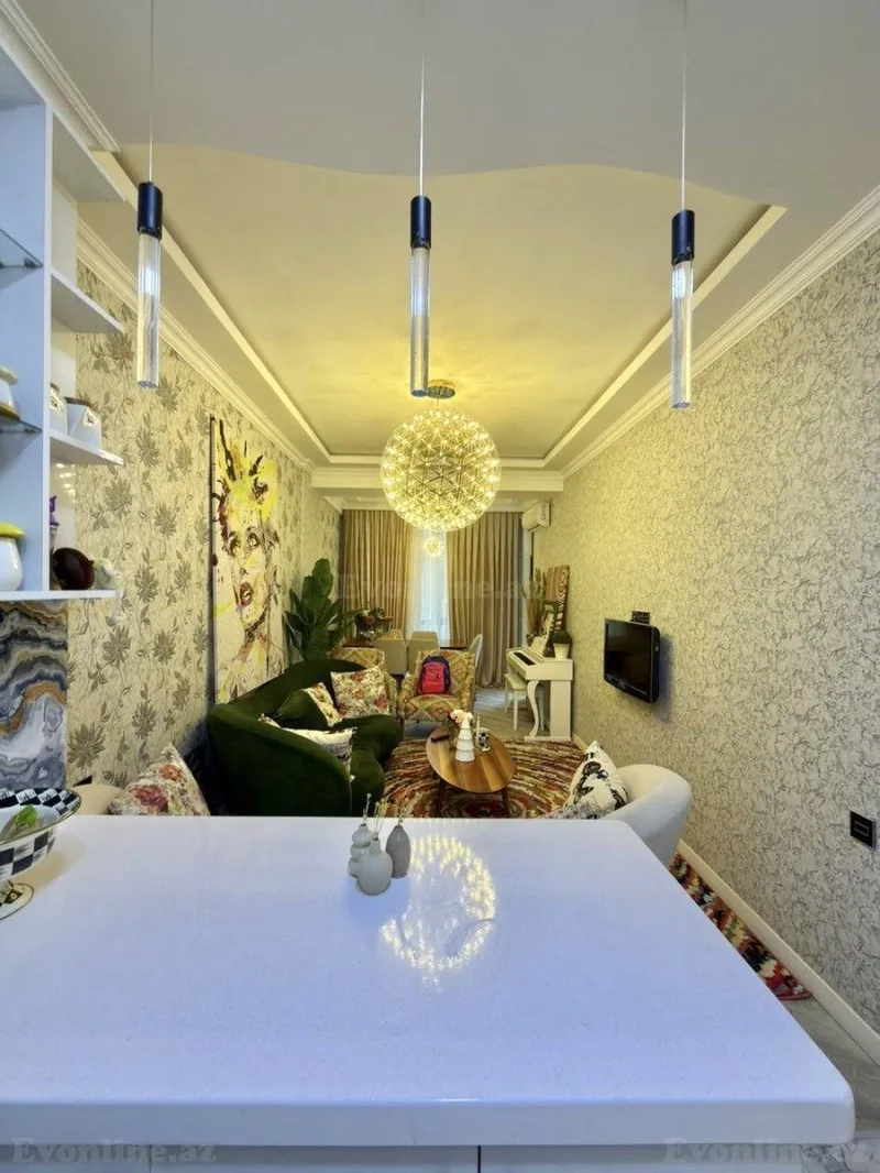 Satılır 2 otaqlı Mənzil Yeni tikili 60 m² Nəriman Nərimanov m. - şəkil 2