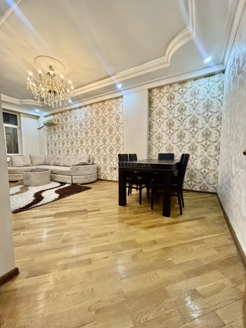 Satılır 3 otaqlı Mənzil Yeni tikili 130 m² 8 Noyabr m. - şəkil 3