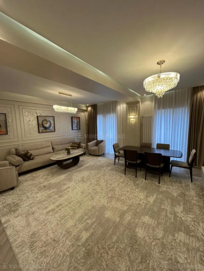 Kirayə verilir 3 otaqlı Mənzil Yeni tikili 140 m² Xətai r. - şəkil 3