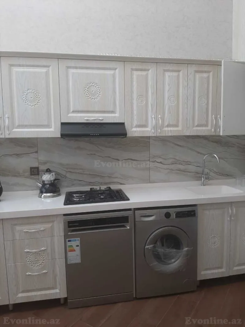 Kirayə verilir 3 otaqlı Mənzil Yeni tikili 115 m² Nəsimi r. - şəkil 12