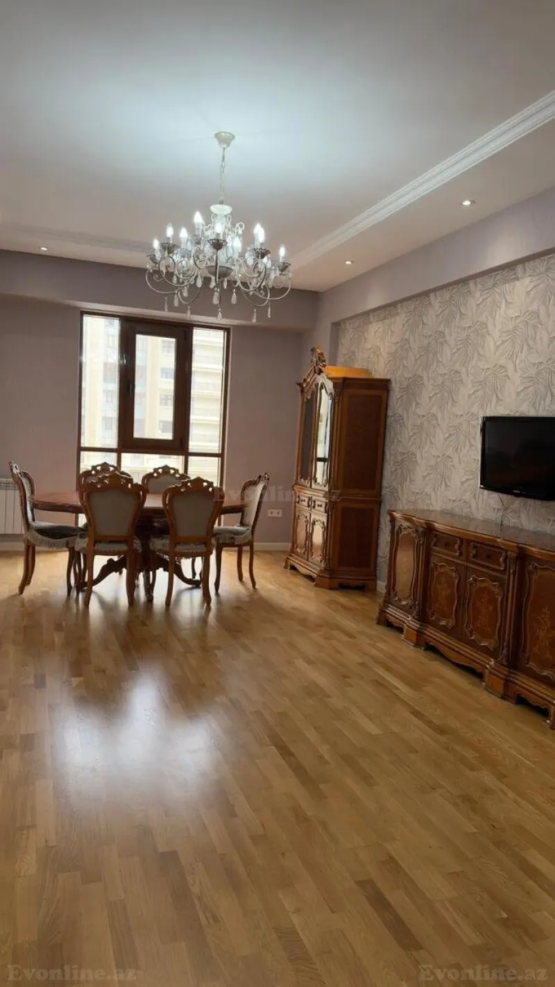 Kirayə verilir 3 otaqlı Mənzil Yeni tikili 120 m² Səbail r. - şəkil 6