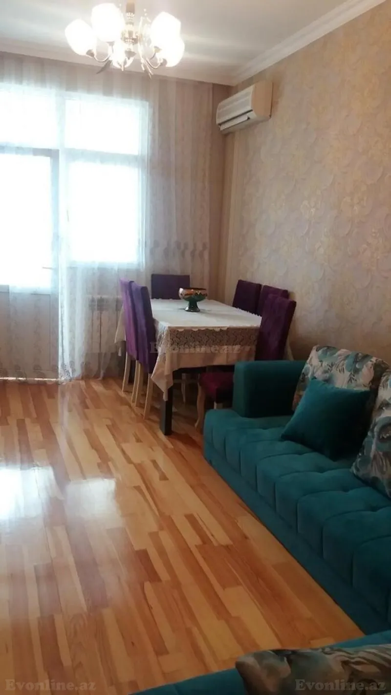 Kirayə verilir 3 otaqlı Mənzil Yeni tikili 75 m² Yeni Yasamal