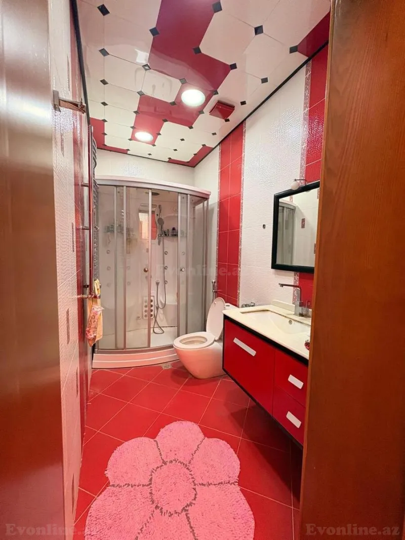 Kirayə verilir 4 otaqlı Mənzil Yeni tikili 170 m² Nəsimi r. - şəkil 18