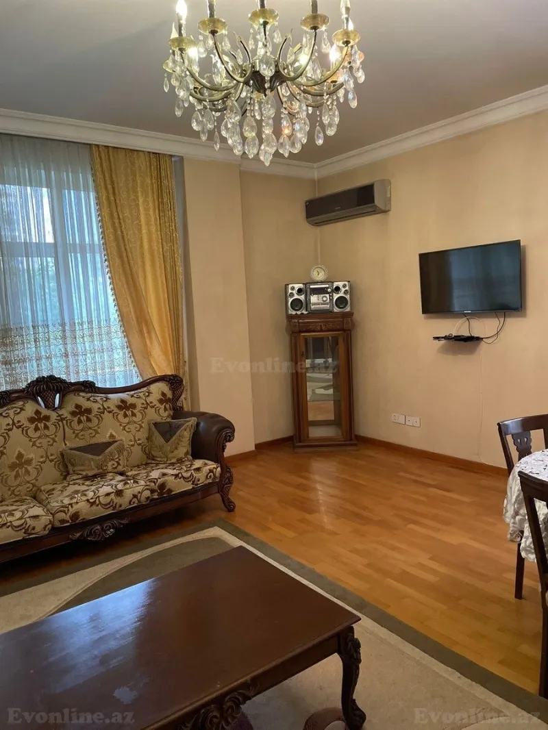 Kirayə verilir 3 otaqlı Mənzil Yeni tikili 145 m² Nəsimi r. - şəkil 3