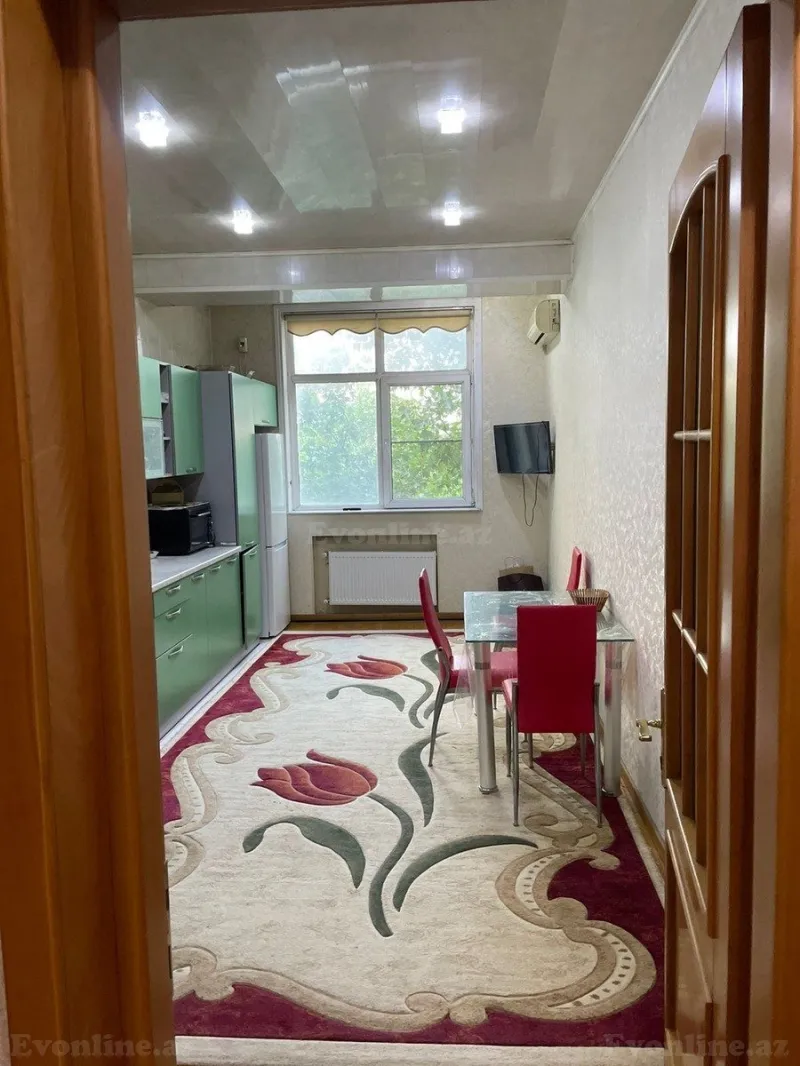 Kirayə verilir 3 otaqlı Mənzil Yeni tikili 145 m² Nəsimi r. - şəkil 10