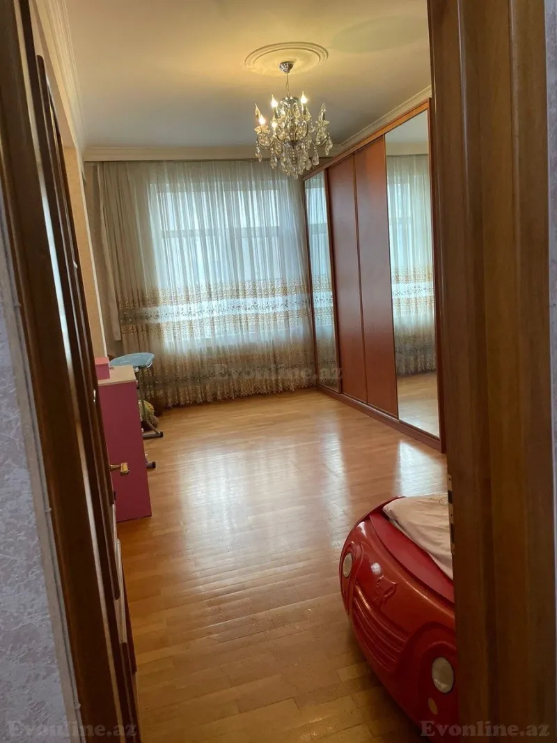 Kirayə verilir 3 otaqlı Mənzil Yeni tikili 145 m² Nəsimi r. - şəkil 15