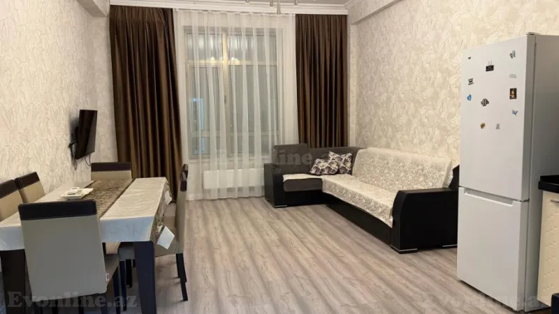 Kirayə verilir 2 otaqlı Mənzil Yeni tikili 80 m² Elmlər Akademiyası m.