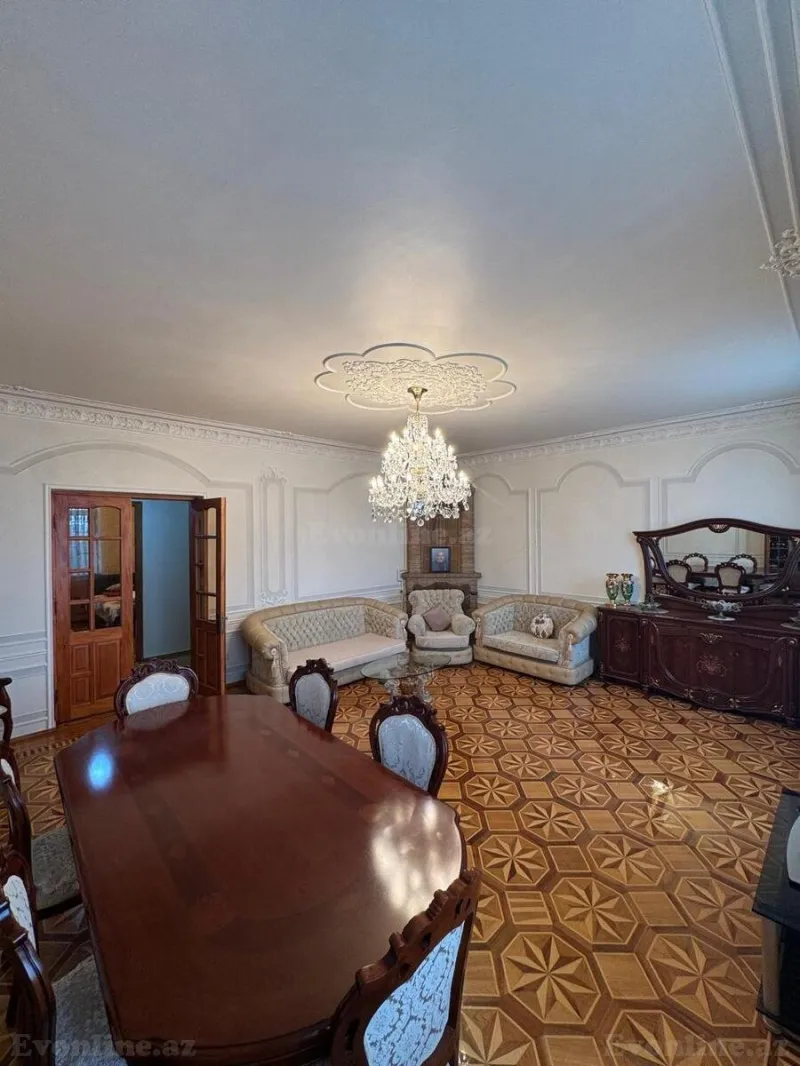 Satılır 5 otaqlı Mənzil Köhnə tikili 150 m² Elmlər Akademiyası m. - şəkil 3