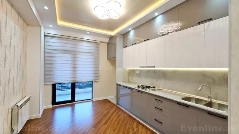 Satılır 3 otaqlı Mənzil Yeni tikili 90 m² Qara Qarayev m. - şəkil 3