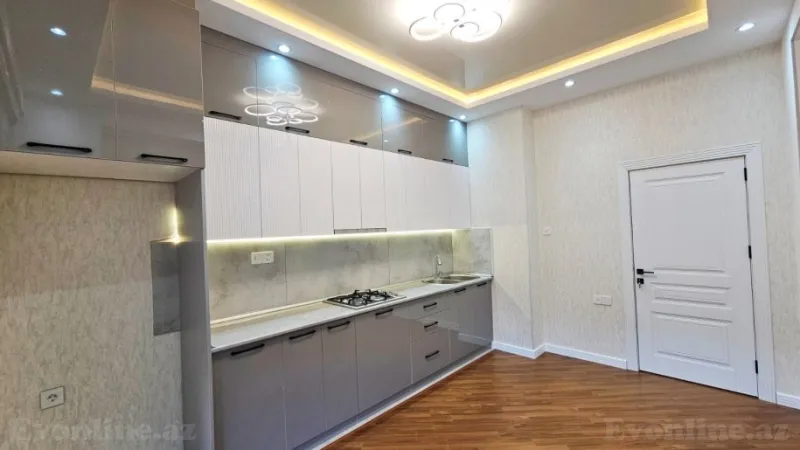 Satılır 3 otaqlı Mənzil Yeni tikili 90 m² Qara Qarayev m. - şəkil 4