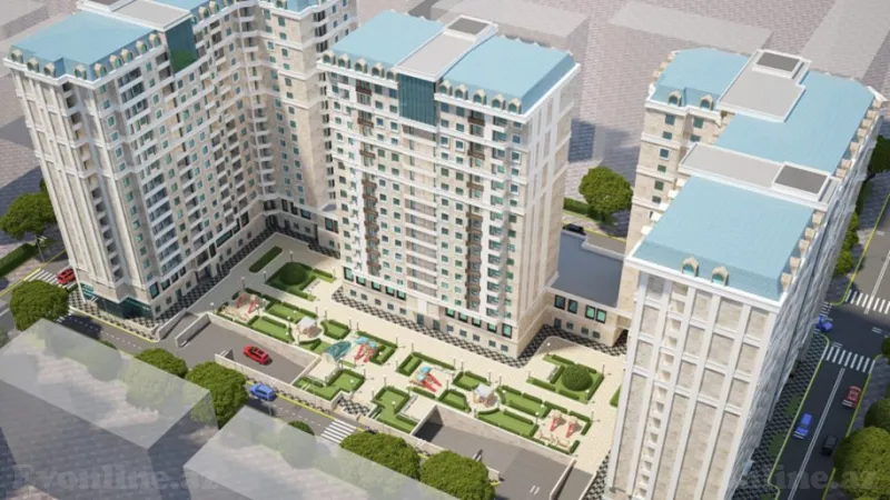 Satılır 3 otaqlı Mənzil Yeni tikili 143.7 m² Nəriman Nərimanov m. - şəkil 2