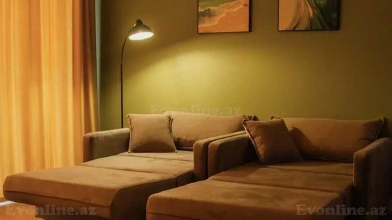 Kirayə verilir 1 otaqlı Mənzil Yeni tikili 60 m² Nardaran - şəkil 8