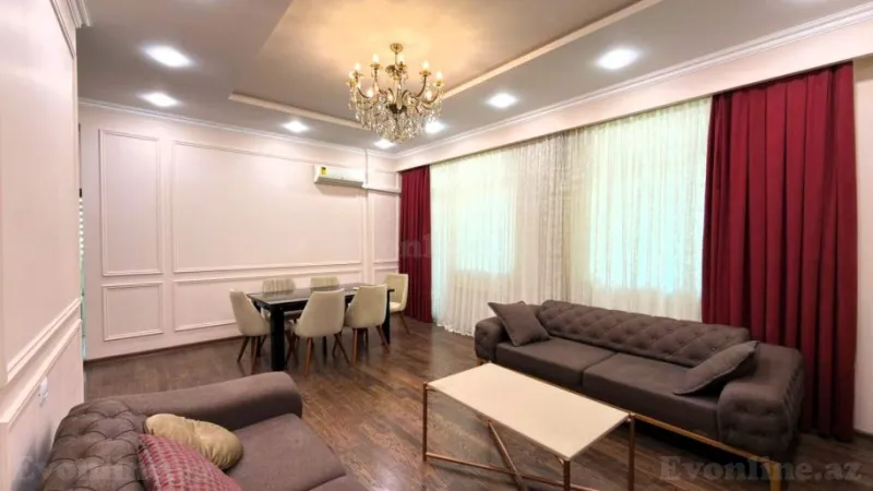 Satılır 3 otaqlı Mənzil Yeni tikili 120 m² Nəsimi r. - şəkil 2