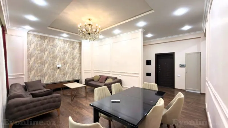 Satılır 3 otaqlı Mənzil Yeni tikili 120 m² Nəsimi r. - şəkil 3