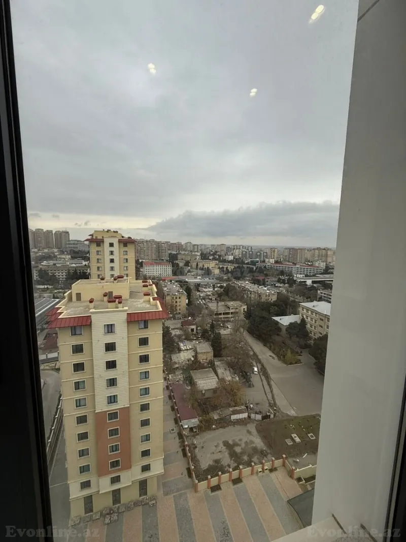 Kirayə verilir 3 otaqlı Mənzil Yeni tikili 105 m² Yasamal - şəkil 15