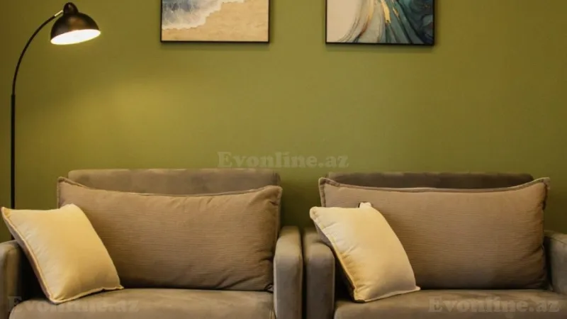 Kirayə verilir 1 otaqlı Mənzil Yeni tikili 60 m² Sabunçu r. - şəkil 3