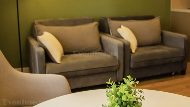 Kirayə verilir 1 otaqlı Mənzil Yeni tikili 60 m² Sabunçu r. - şəkil 17