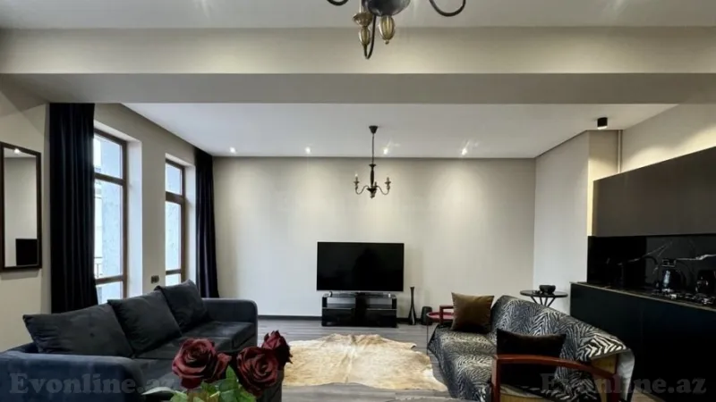 Kirayə verilir 2 otaqlı Mənzil Yeni tikili 100 m² Nizami m. - şəkil 5