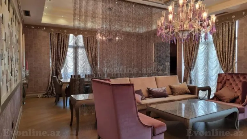 Satılır 5 otaqlı Mənzil Yeni tikili 240 m² Nizami m. - şəkil 2