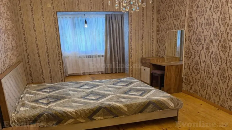 Kirayə verilir 2 otaqlı Mənzil Köhnə tikili 65 m² İnşaatçılar m. - şəkil 3