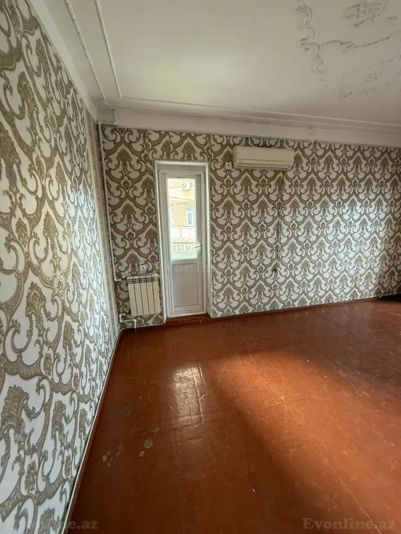 Satılır 1 otaqlı Mənzil Köhnə tikili 45 m² Həzi Aslanov m. - şəkil 2