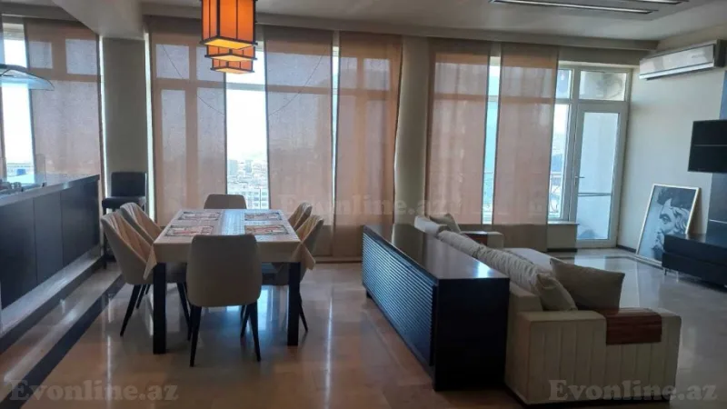 Kirayə verilir 3 otaqlı Mənzil Yeni tikili 170 m² Nizami m. - şəkil 7