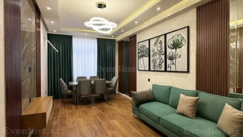 Kirayə verilir 2 otaqlı Mənzil Yeni tikili 105 m² 8 Noyabr m. - şəkil 2