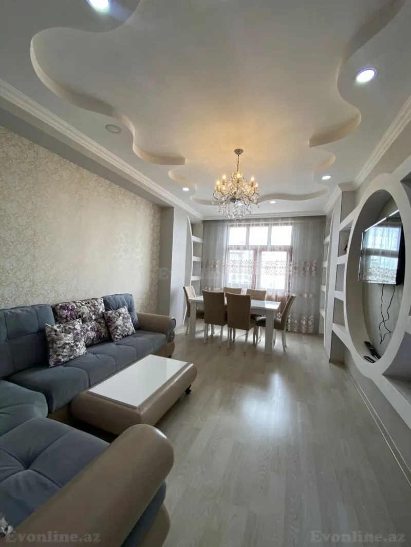 Kirayə verilir 3 otaqlı Mənzil Yeni tikili 90 m² Nəriman Nərimanov m. - şəkil 4