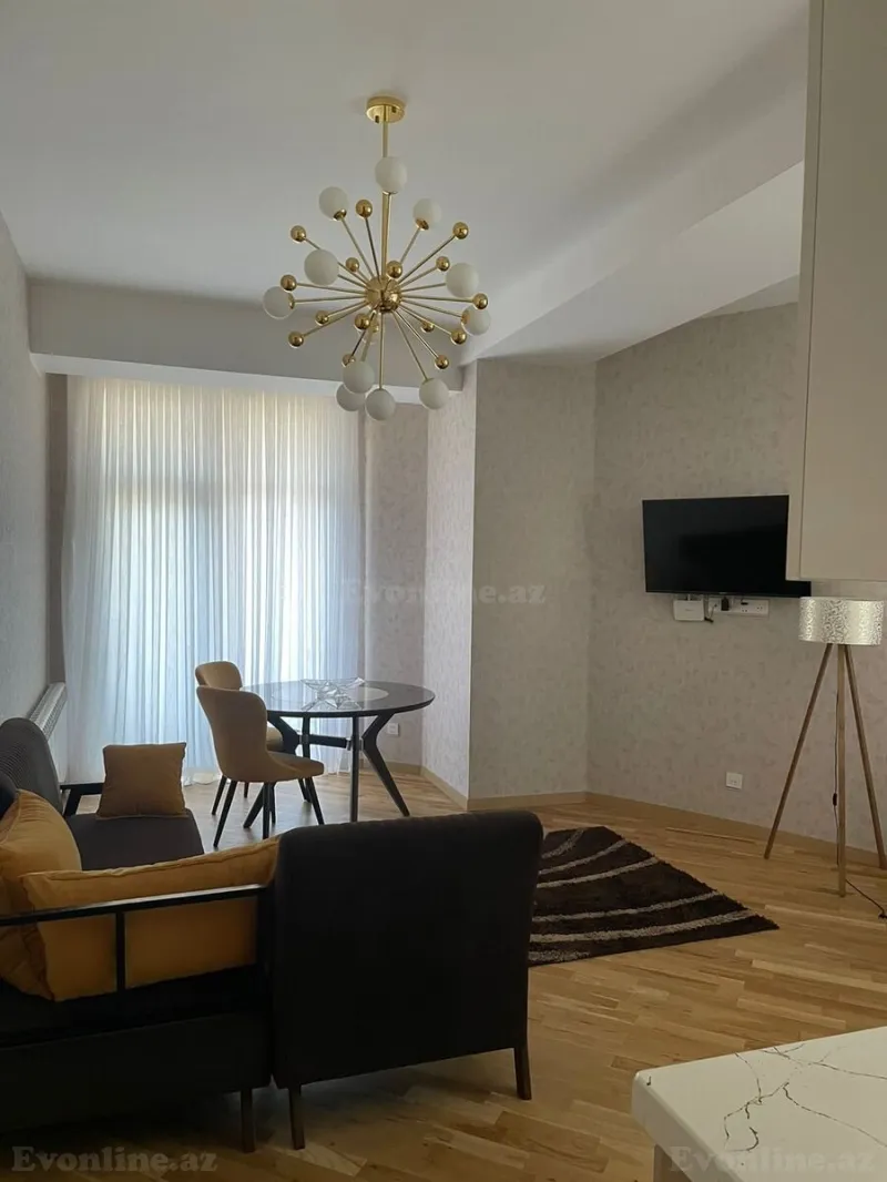 Kirayə verilir 2 otaqlı Mənzil Yeni tikili 63 m² Nəsimi r. - şəkil 2