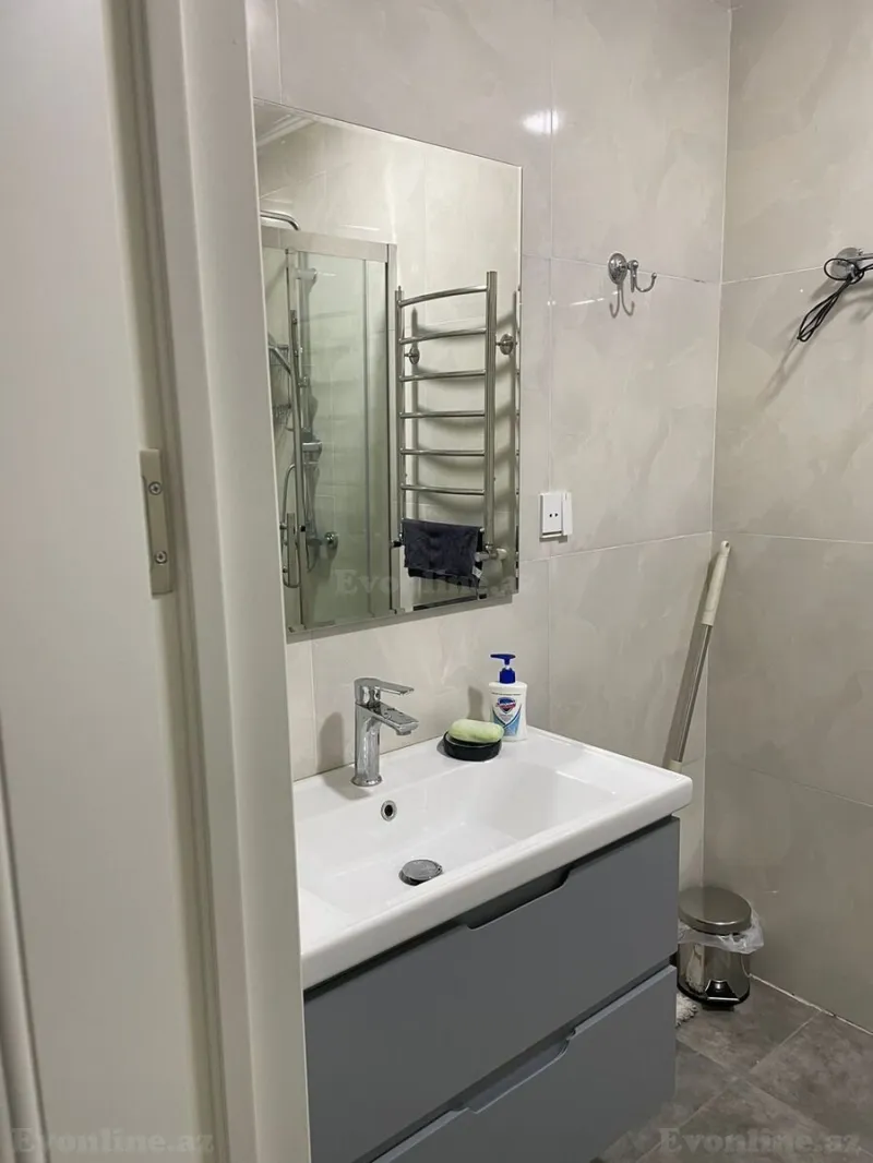 Kirayə verilir 2 otaqlı Mənzil Yeni tikili 63 m² Nəsimi r. - şəkil 10