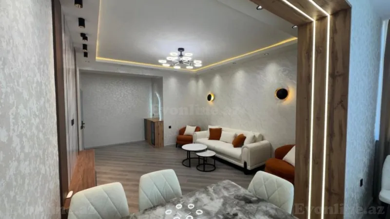 Satılır 2 otaqlı Mənzil Yeni tikili 83 m² Həzi Aslanov - şəkil 2