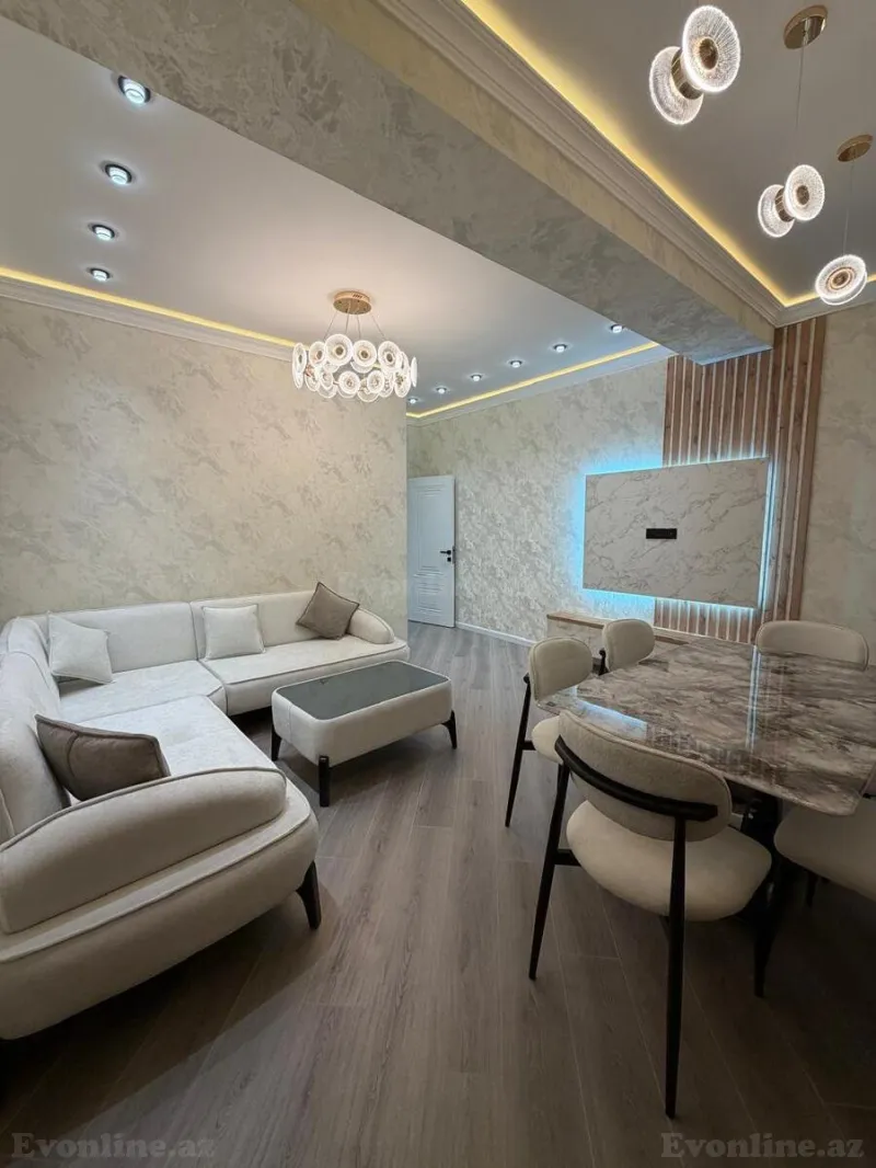 Satılır 3 otaqlı Mənzil Yeni tikili 107 m² Həzi Aslanov - şəkil 2