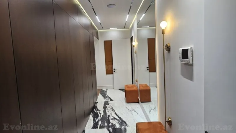 Kirayə verilir 2 otaqlı Mənzil Yeni tikili 100 m² Nəsimi r. - şəkil 10