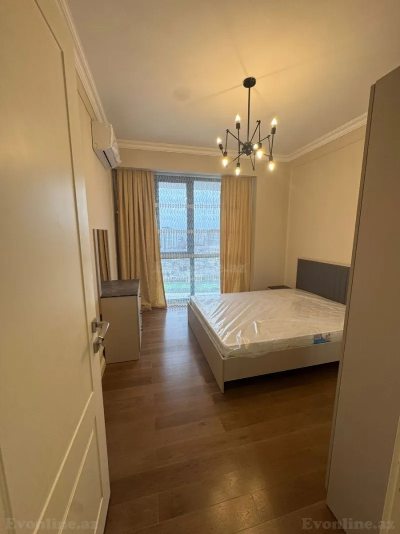 Kirayə verilir 2 otaqlı Mənzil Yeni tikili 63 m² Bakmil m. - şəkil 3