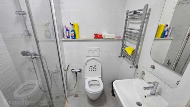 Kirayə verilir 2 otaqlı Mənzil Yeni tikili 60 m² Yasamal - şəkil 4