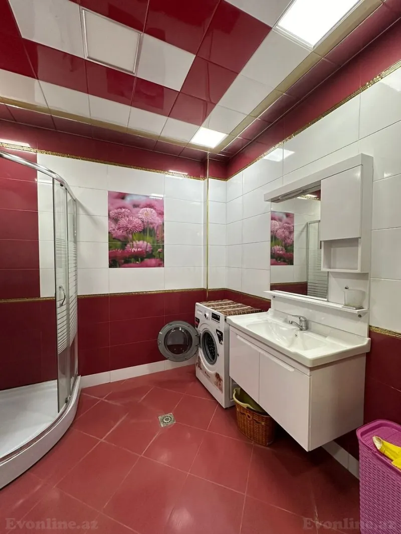 Kirayə verilir 4 otaqlı Mənzil Yeni tikili 210 m² Elmlər Akademiyası m. - şəkil 17