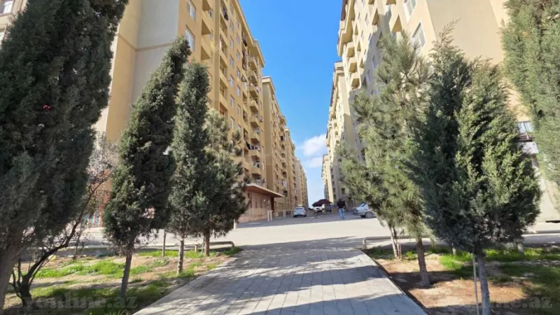 Satılır 3 otaqlı Mənzil Yeni tikili 74 m² Sabunçu r. - şəkil 2