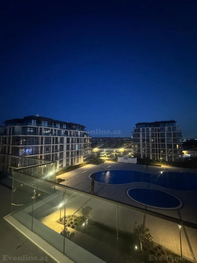 Kirayə verilir 2 otaqlı Mənzil Yeni tikili 92 m² Sabunçu r. - şəkil 2