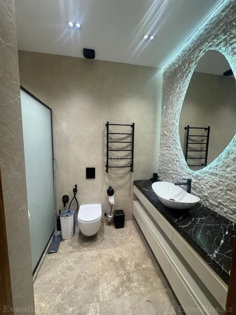 Kirayə verilir 2 otaqlı Mənzil Yeni tikili 92 m² Sabunçu r. - şəkil 4