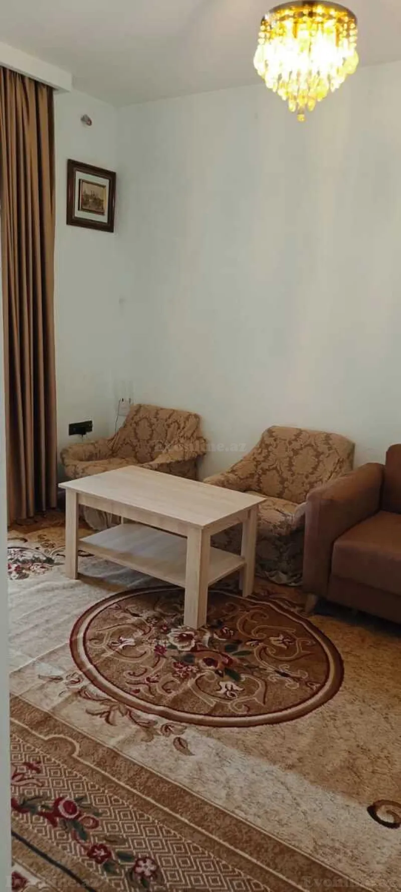 Kirayə verilir 1 otaqlı Mənzil Yeni tikili 41 m² Nərimanov r. - şəkil 3